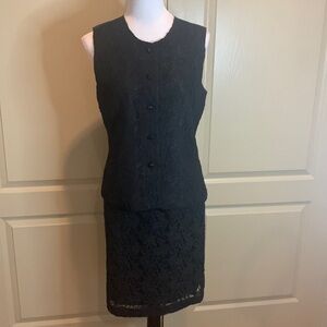 NWOT J. McLaughlin Lace Sleeveless Blouse and Skirt Coordinating Set 10